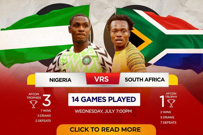AFCON 2019: Nigeria vs South Africa
