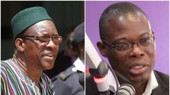 Alban Bagbin and Fiifi Kwetey