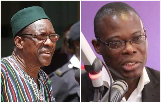 Alban Bagbin and Fiifi Kwetey