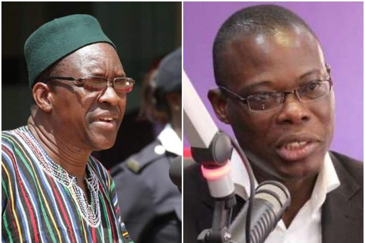 Alban Bagbin and Fiifi Kwetey