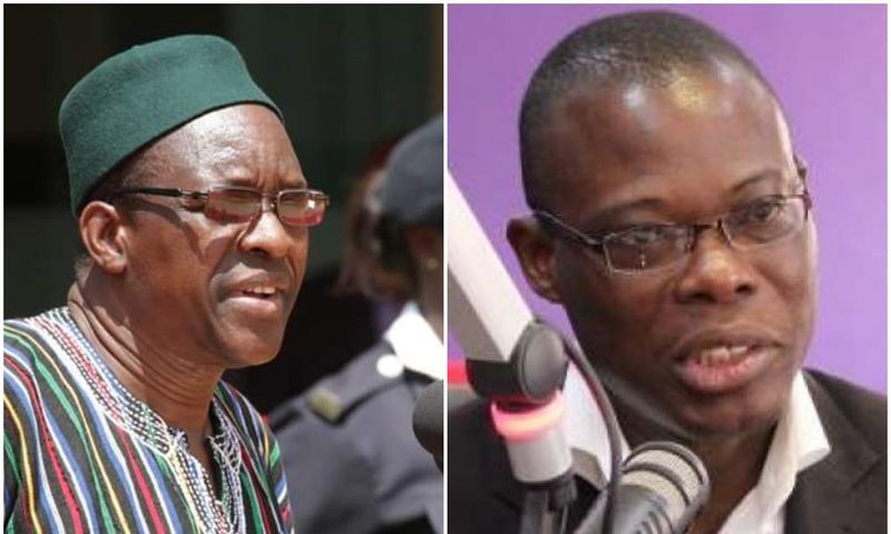 Alban Bagbin and Fiifi Kwetey