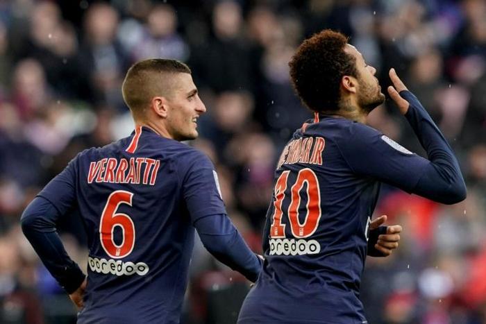 Marco Verratti joined Paris Saint-Germain in 2012, five years before Neymar