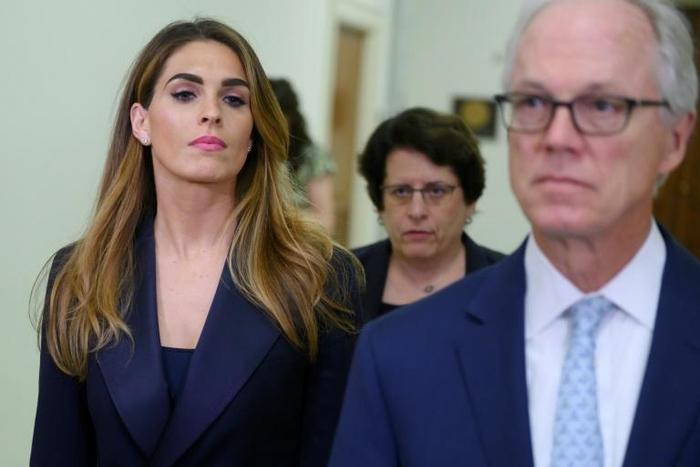 Ex-White House communications director Hope Hicks, once a confidante to President Donald Trump, testified in a closed session of the House Judiciary Committee, but Democrats said she refused to answer questions about her White House tenure