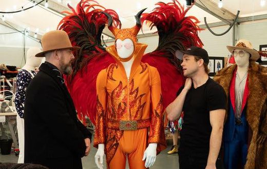 Goodbye yellow lycra: See Elton John's 'Rocketman' looks up close