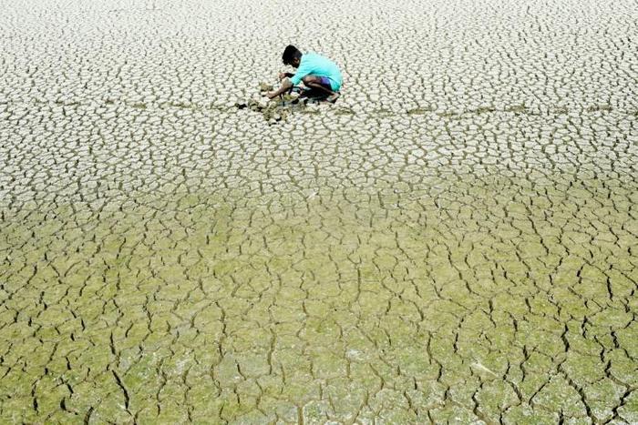 Vast swathes of India have been sweltering in extreme temperatures with the delayed onset of the monsoon rains adding to farmers' misery