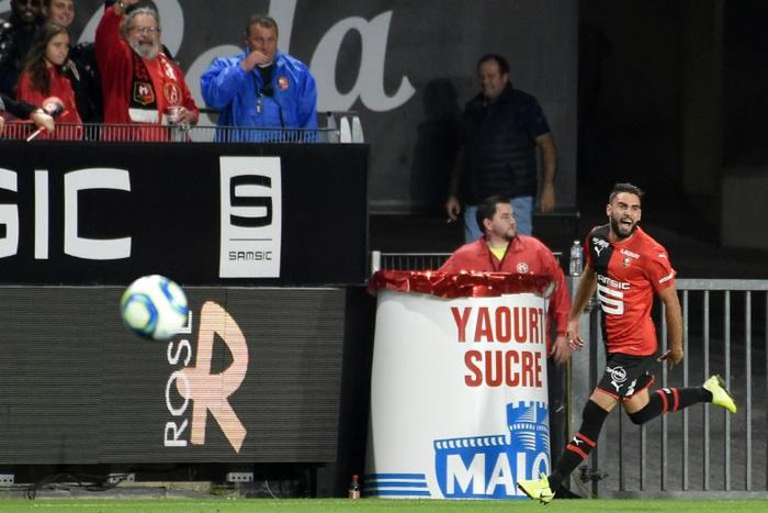 Romain Del Castillo scored the winner as Rennes beat Paris Saint-Germain