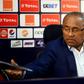 Confederation of African Football (CAF) president Ahmad Ahmad attends a press conference in Cairo a day before before the Africa Cup of Nations kicked off last month