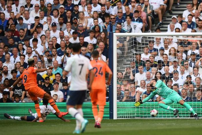 Joelinton scored the only goal as Newcastle shocked Tottenham 1-0 on Sunday