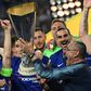 Maurizio Sarri lifted his first trophy as a coach in his final game in charge of Chelsea