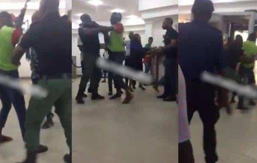 Security officers beat up First Bank customer for attempting to close his account (video)