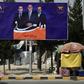President Ashraf Ghani is hoping to fend off challenges from 17 other candidates to score a second term