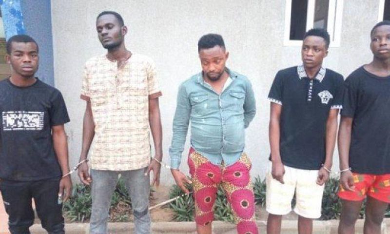 Tema: 5 Nigerians rape woman in front of her husband