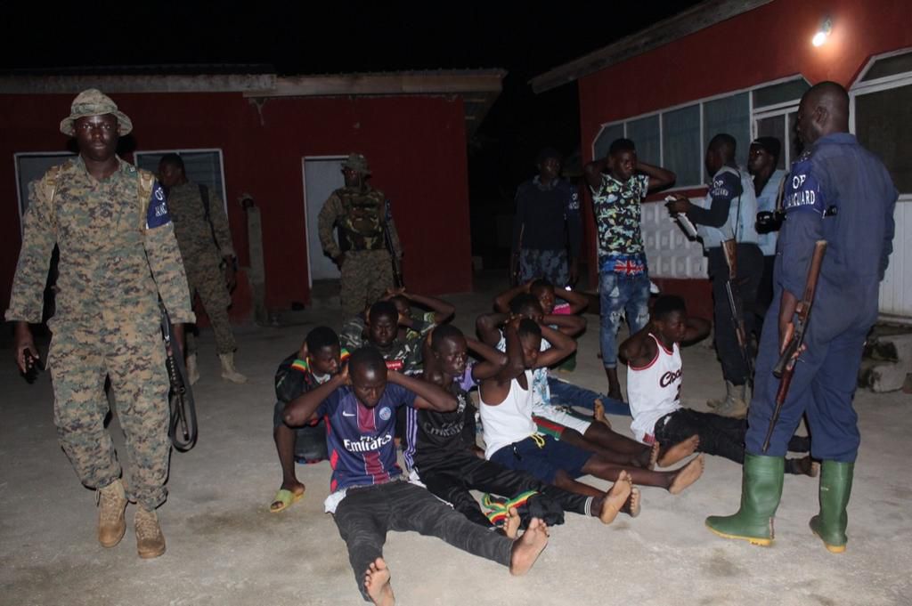 50 illegal miners arrested