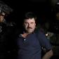 Former drug kingpin Joaquin "El Chapo" Guzman, pictured in January 2016 following his recapture, faces sentencing for flooding the United States with tons of cocaine, marijuana and other drugs over a quarter century