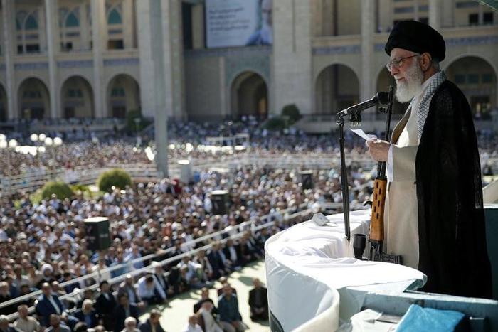 Washington has imposed new sanctions against Iran's supreme leader Ayatollah Ali Khamenei