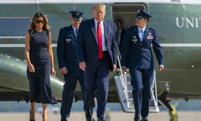 Trump Visits Dayton and El Paso