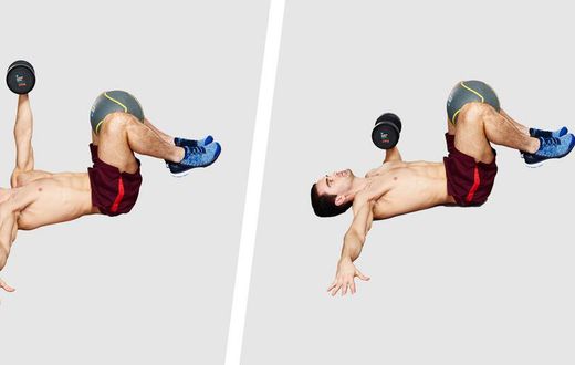 Twist and Press for a New Type of Ab Workout