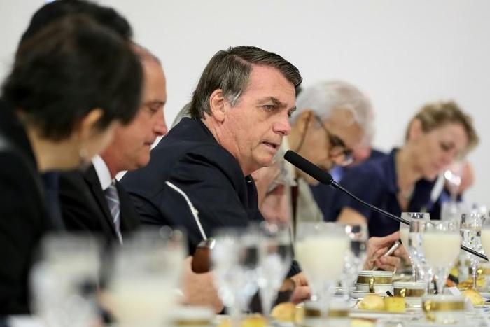 Brazil's President Jair Bolsonaro tol foreign correspondents that reports of people going hungry in Brazil are "a big lie," despite a UN report that said 5.1 million Brazilian are "undernourished"