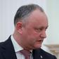A coalition was agreed between the Socialist Party of Moldovan President Igor Dodon (pictured January 2019), which took 35 out of 101 parliamentary seats in the February 2019 vote, and the pro-European ACUM alliance, which had 26 seats