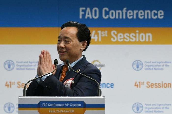 Qu Dongyu became the first Chinese national to win election to head the FAO on Sunday