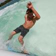 The newly opened artificial lake offers a 10-metre wide wave, with a maximum height of 1.6 metres