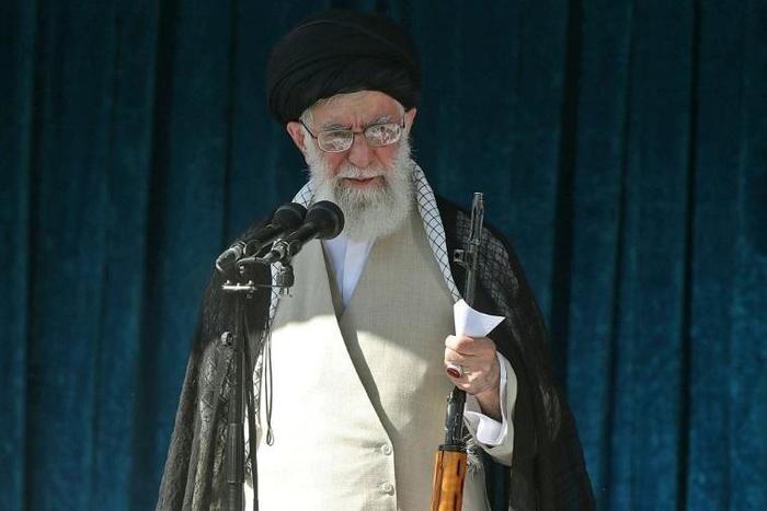 Iranian supreme leader Ayatollah Ali Khamenei is the target of new US sanctions