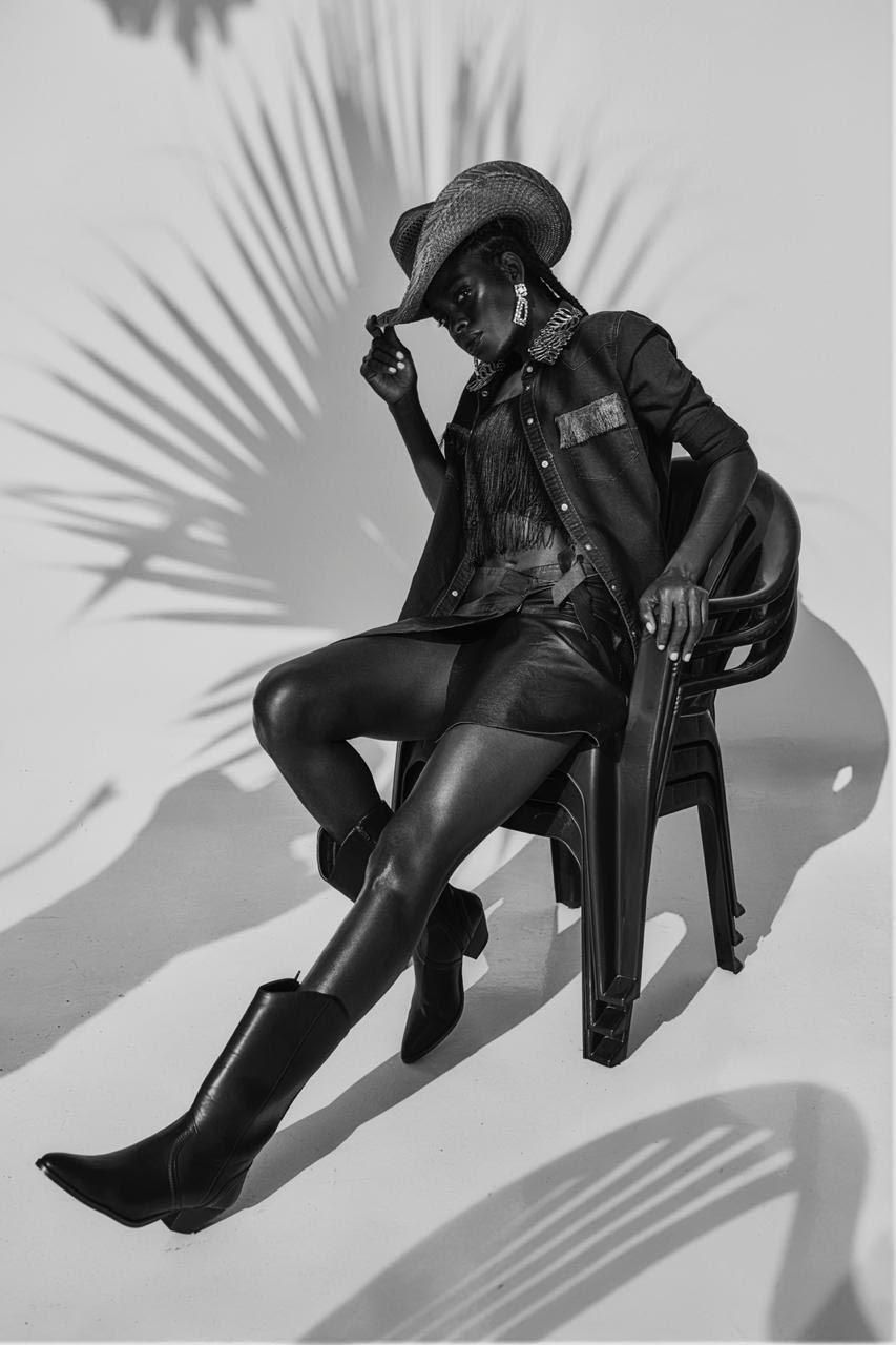 The cowboy in Victoria Michaels by Justin Dingwall