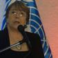 The UN High Commissioner for Human Rights, Michelle Bachelet, pictured June 21 in Caracas, has raised concern about new and previous sanctions imposed by Washington against the government of Venezuelan President Nicolas Maduro