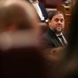 Oriol Junqueras, a member of parliament in both Spain and at the European parliament, denies the charges laid against him in his home country