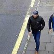 A British Metropolitan Police Service picture shows the two Russians suspected of delivering the nerve agent to Salisbury, the pair since identified as GRU agents Alexander Mishkin and Anatoly Chepiga
