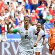 Megan Rapinoe's penalty set the USA on their way to a 2-0 victory over the Netherlands in the women's World Cup final