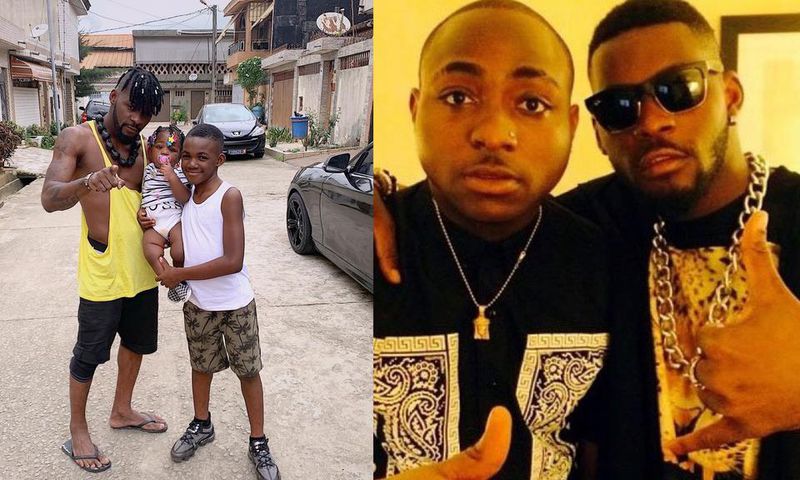 Davido, Dj Arafat and his children