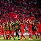 The incident comes after Turkey defeated France 2-0 in Euro 2020 qualifying on Saturday