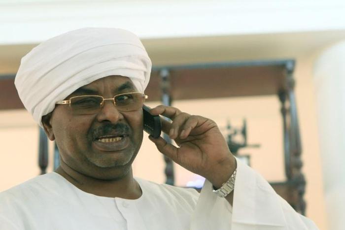Salah Ghosh, pictured in 2013, was credited with building Sudan's National Intelligence and Security Service into one of the most powerful security agencies of Omar al-Bashir's regime