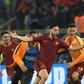 Kostas Manolas (C) is best-remembered at Roma for his late winner against Barcelona