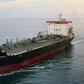 A file image shows the Kokuka Courageous, which was carrying highly flammable methanol out of the Gulf towards Asia when it was attacked Thursday