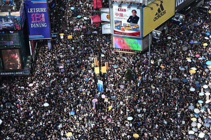 Hong Kong saw another huge rally on Sunday