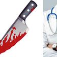 Angry medical doctor stabs fellow doctor with knife at accident scene (video)