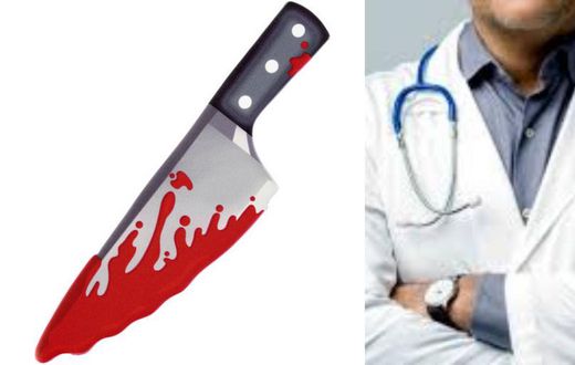 Angry medical doctor stabs fellow doctor with knife at accident scene (video)