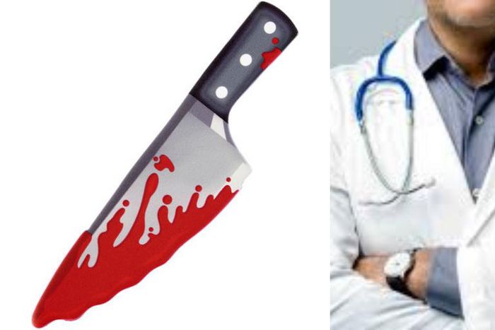 Angry medical doctor stabs fellow doctor with knife at accident scene (video)