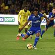 Lebo Mothiba was Strasbourg joint leading scorer in France this past season