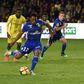 Lebo Mothiba was Strasbourg joint leading scorer in France this past season