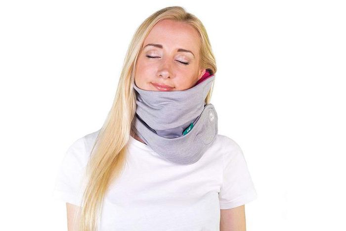This Adjustable Neck Pillow Makes Traveling Comfy