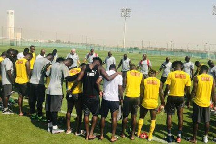 Ghana hold first official training in Ismailia