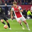 If you can beat them, join them: Matthijs de Ligt got the better of Cristiano Ronaldo and Juventus in the Champions League