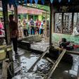 Fire ripped through this private home that operated as a matchstick factory