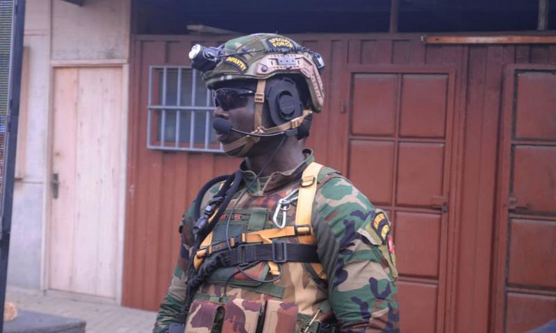 Akufo-Addo has new bodyguards and they look fearsome