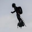 Zapata sprung to national prominence at France's July 14 Bastille Day military parade when he soared above the Place de la Concorde in Paris in front of world leaders