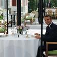 French President Emmanuel Macron surprised Donald Trump with an unscheduled lunch after the US leader's arrival