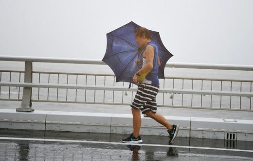 The storm is expected to bring heavy rain and strong winds